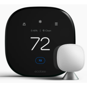 Ecobee Premium Smart Thermostat Smart Sensor Included