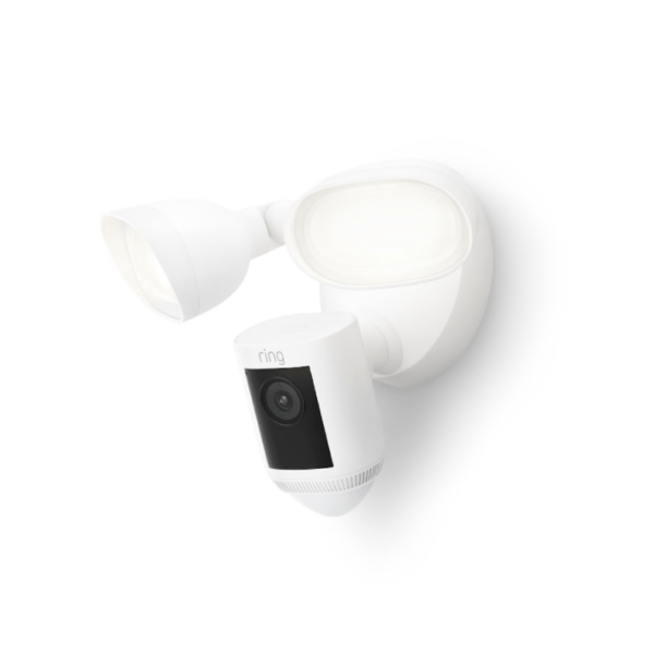 Ring X Series Floodlight Cam Wired Pro X White