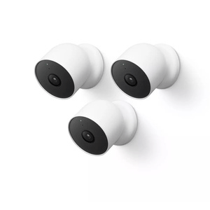 Google Nest Battery Powered Camera White 3 Pack